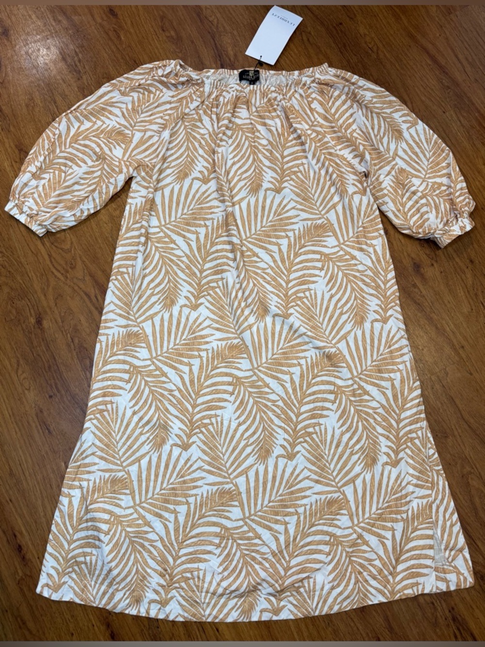 LexBreezy Hawaii Lauhala dress NEW Floral Hawaiian 100% Authentic